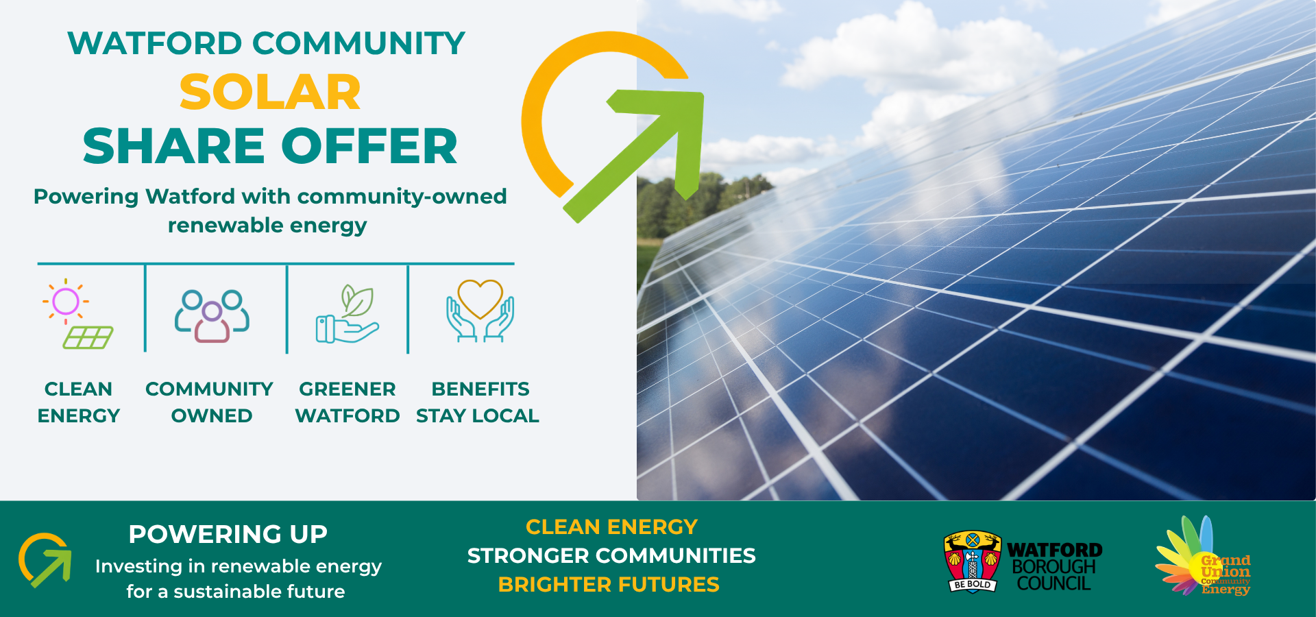 Watford Community Solar Share Offer – Powering Watford with community-owned renewable energy